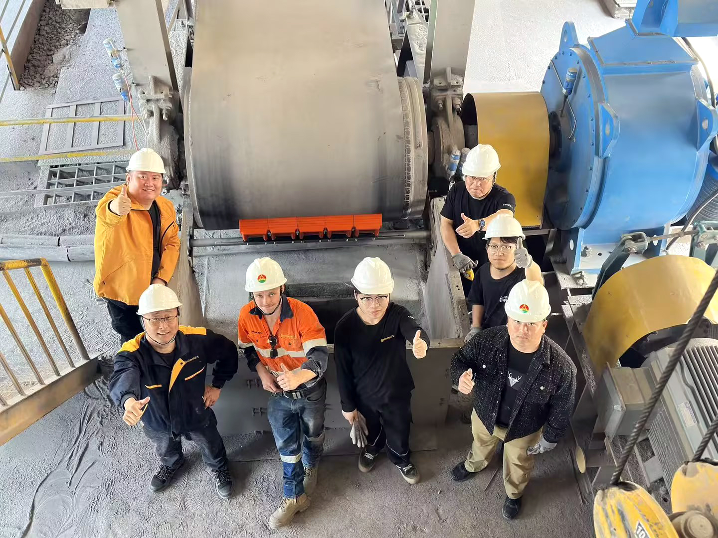 中国首台ContiTech皮带清扫机，落户大中矿业金日晟工厂